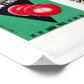 Polish Matchbox Labels Grid Print, Vintage ポスター (角)