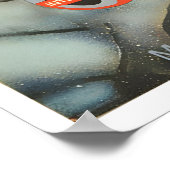 Polish Propaganda Poster- Space Station ポスター (角)