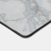 Polished Calacatta Marble Texture デスクマット (コーナー)