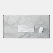 Polished Calacatta Marble Texture デスクマット (キーボード&マウス)