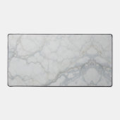 Polished Calacatta Marble Texture デスクマット (正面)