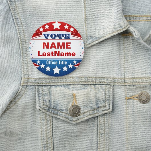 Political Campaign Template 名札 (インサイチュ)