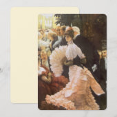 Political Lady by James Tissotヴィンテージ (正面/裏面)