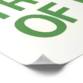 Political Poster Ireland Troops out of Ireland! ポスター (角)