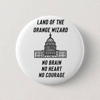 Political Satire: The Orange Wizard’s Capitol 缶バッジ