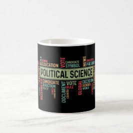 Political Science コーヒーマグカップ