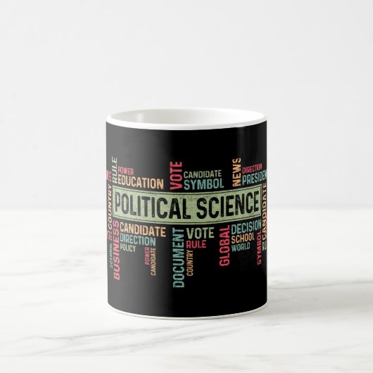 Political Science コーヒーマグカップ (中央)