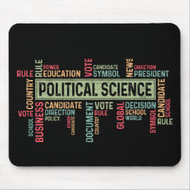 Political Science マウスパッド