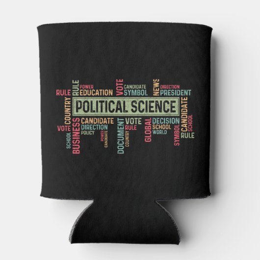 Political Science 缶クーラー (裏面)