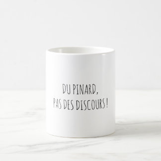 Politique Pinard Apéro Citation Drôle Français コーヒーマグカップ