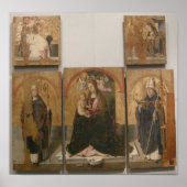 Polittico di San Gregorio – Antonello da Messina ポスター (正面)