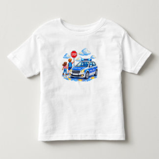 Polizeieinsatz für Kinder トドラーTシャツ