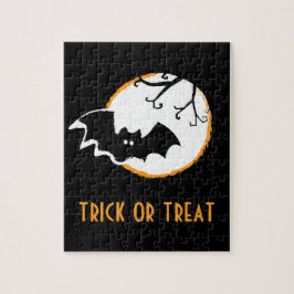 Polka Bat and Moon ジグソーパズル