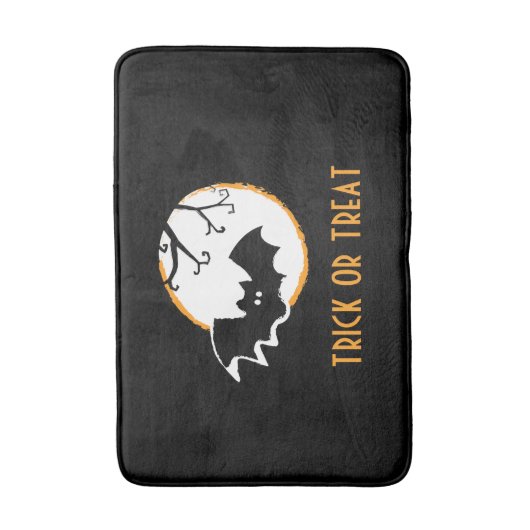 Polka Bat and Moon バスマット (正面縦)