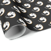 Polka Bat and Moon ラッピングペーパー (ロールコーナー)