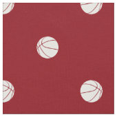 polka dot basketballs ANY background drop pattern ファブリック (クローズアップ)