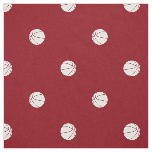 polka dot basketballs ANY background drop pattern ファブリック (見本)