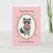 Polka Dot Creature Floral Tribute Card カード (正面)