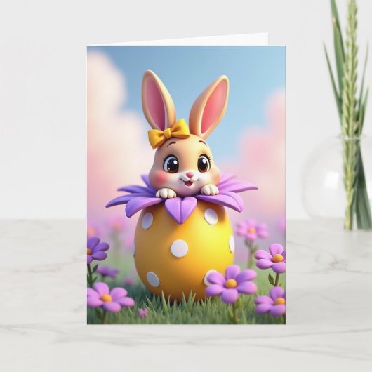 Polka Dot Friend Greeting Card カード (正面)