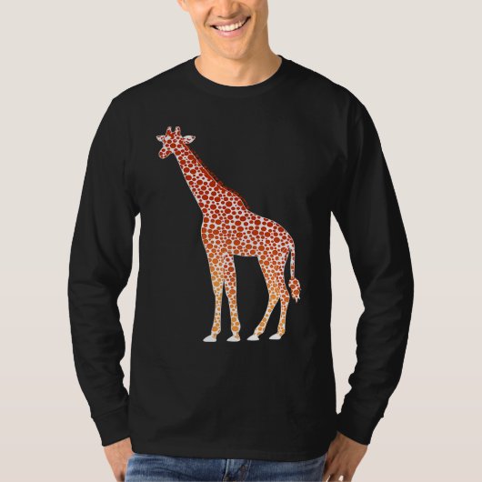 Polka Dot Giraffe 15th September International Dot Tシャツ (正面)