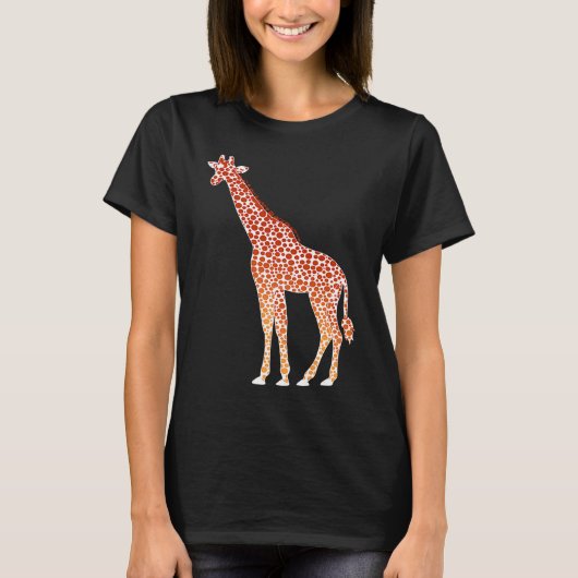 Polka Dot Giraffe 15th September International Dot Tシャツ (正面)