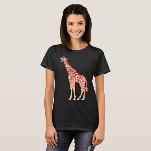 Polka Dot Giraffe 15th September International Dot Tシャツ (正面フル)