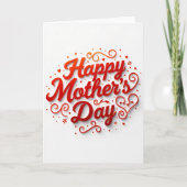 Polka Dot Message Card カード (正面)