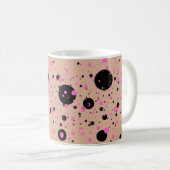 Polka Dot Mug – Stylish Coffee Cup コーヒーマグカップ (正面右)