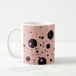 Polka Dot Mug – Stylish Coffee Cup コーヒーマグカップ