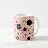 Polka Dot Mug – Stylish Coffee Cup コーヒーマグカップ (正面右)
