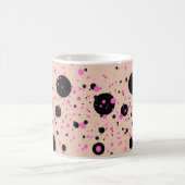 Polka Dot Mug – Stylish Coffee Cup コーヒーマグカップ (中央)