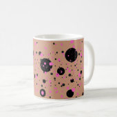 Polka Dot Mug – Stylish Coffee Cup コーヒーマグカップ (正面右)