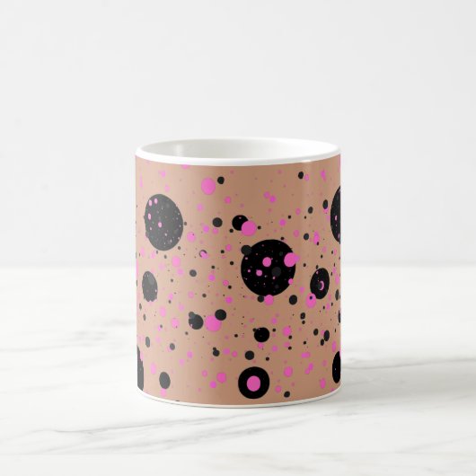 Polka Dot Mug – Stylish Coffee Cup コーヒーマグカップ (中央)