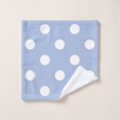 Polka dot pattern バスタオルセット (ウォッシュタオル)