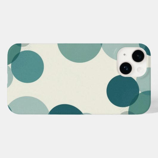 Polka Dot Phone Case  Case-Mate iPhoneケース (裏面 (横))