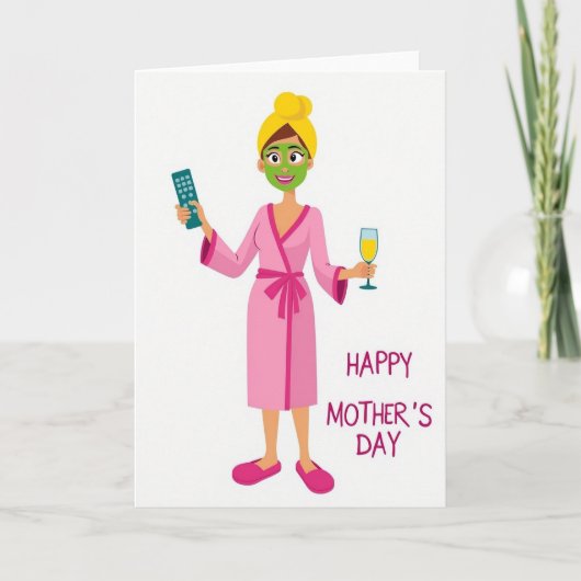 Polka Dot Relaxation Card カード (正面)