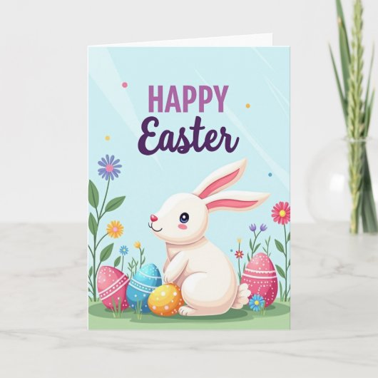 Polka Dot Spring Celebration Card カード (正面)