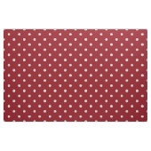 polka dot volleyballs on red or ANY background ファブリック (ヤード)