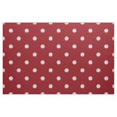 polka dot volleyballs on red or ANY background ファブリック (ファットクウォーター)