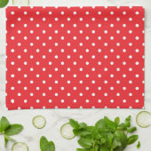 Polka Dots  キッチンタオル (折り畳み)