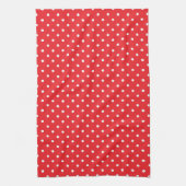 Polka Dots  キッチンタオル (縦)