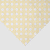polka dots in butter  yellow 薄葉紙 (詳細)