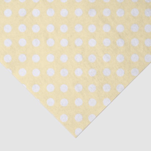 polka dots in butter  yellow 薄葉紙 (詳細)