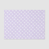 polka dots in  soft lavender 薄葉紙 (正面)