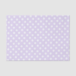 polka dots in  soft lavender 薄葉紙