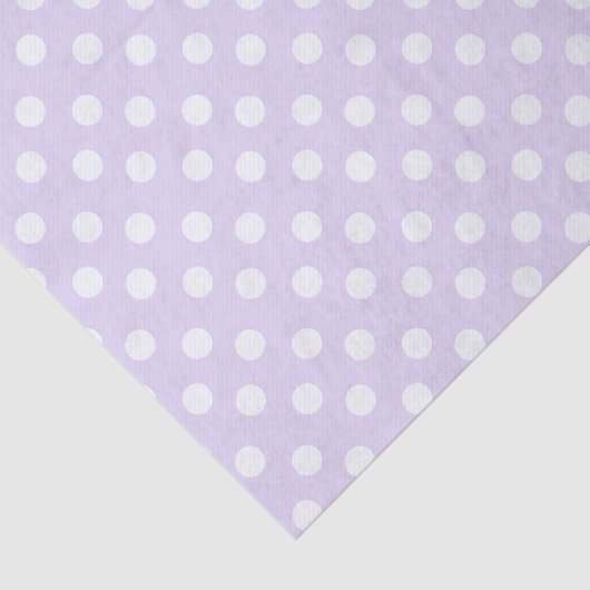 polka dots in  soft lavender 薄葉紙 (詳細)