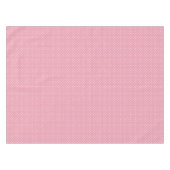 Polka Dots on Pink テーブルクロス (正面(横))