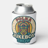 Polka Jukebox Logo Can Cooler 缶クーラー (缶正面)