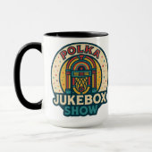 Polka Jukebox Logo Mug マグカップ (左)