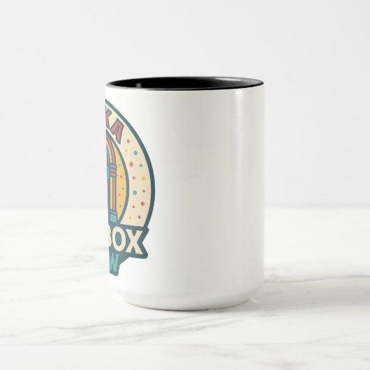 Polka Jukebox Logo Mug マグカップ (中央)